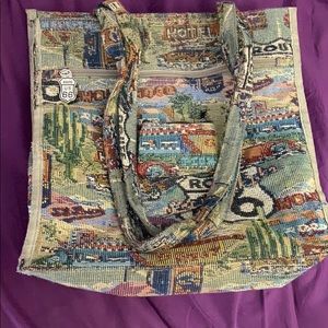 Vintage Route 66 Bag